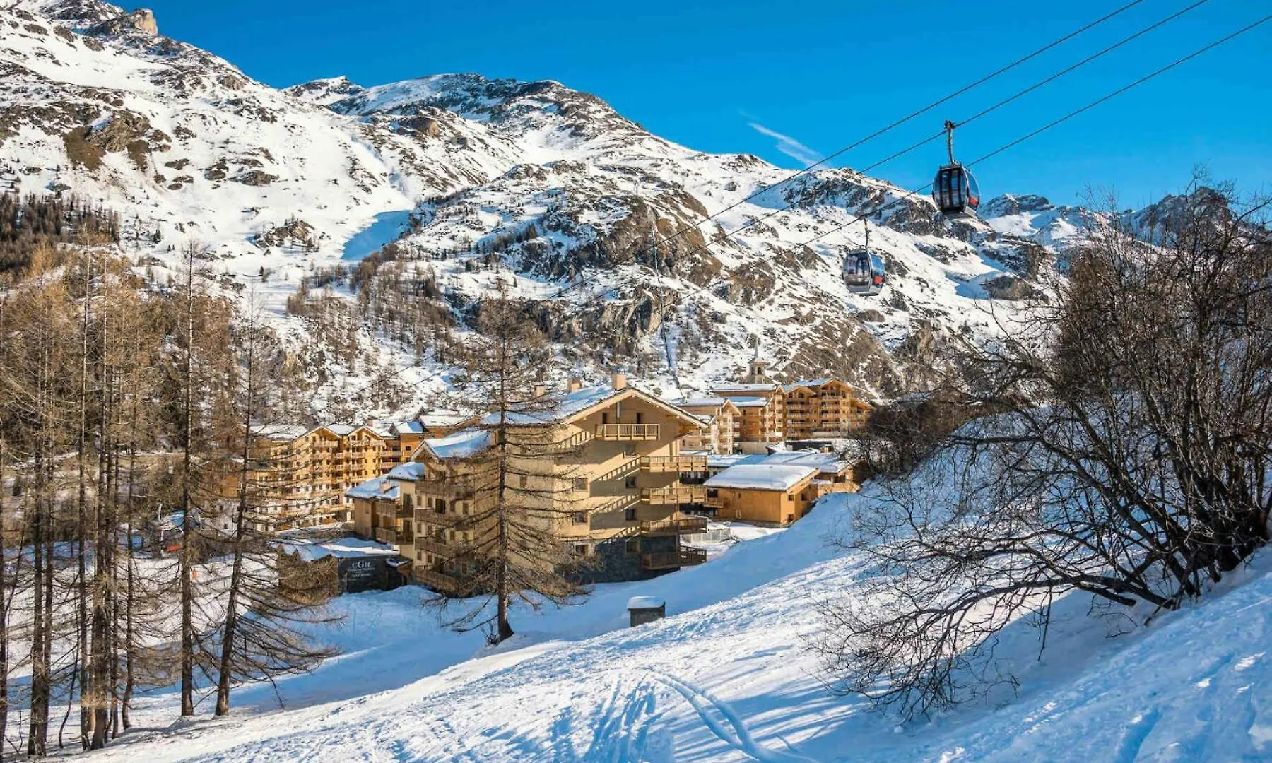 Residence Lodge Des Neiges C - Appartement 4 - Pied De Pistes, Service Hotelier Inclus Mae-6751 Tignes
